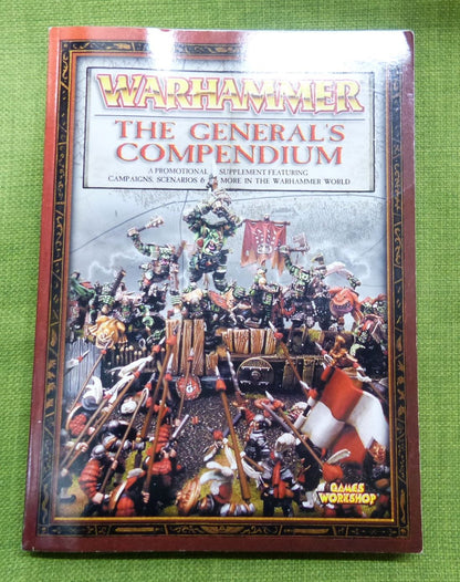 The General's Compendium Book 2003 includes the poster-sized map - Warhammer AoS 40k #8T