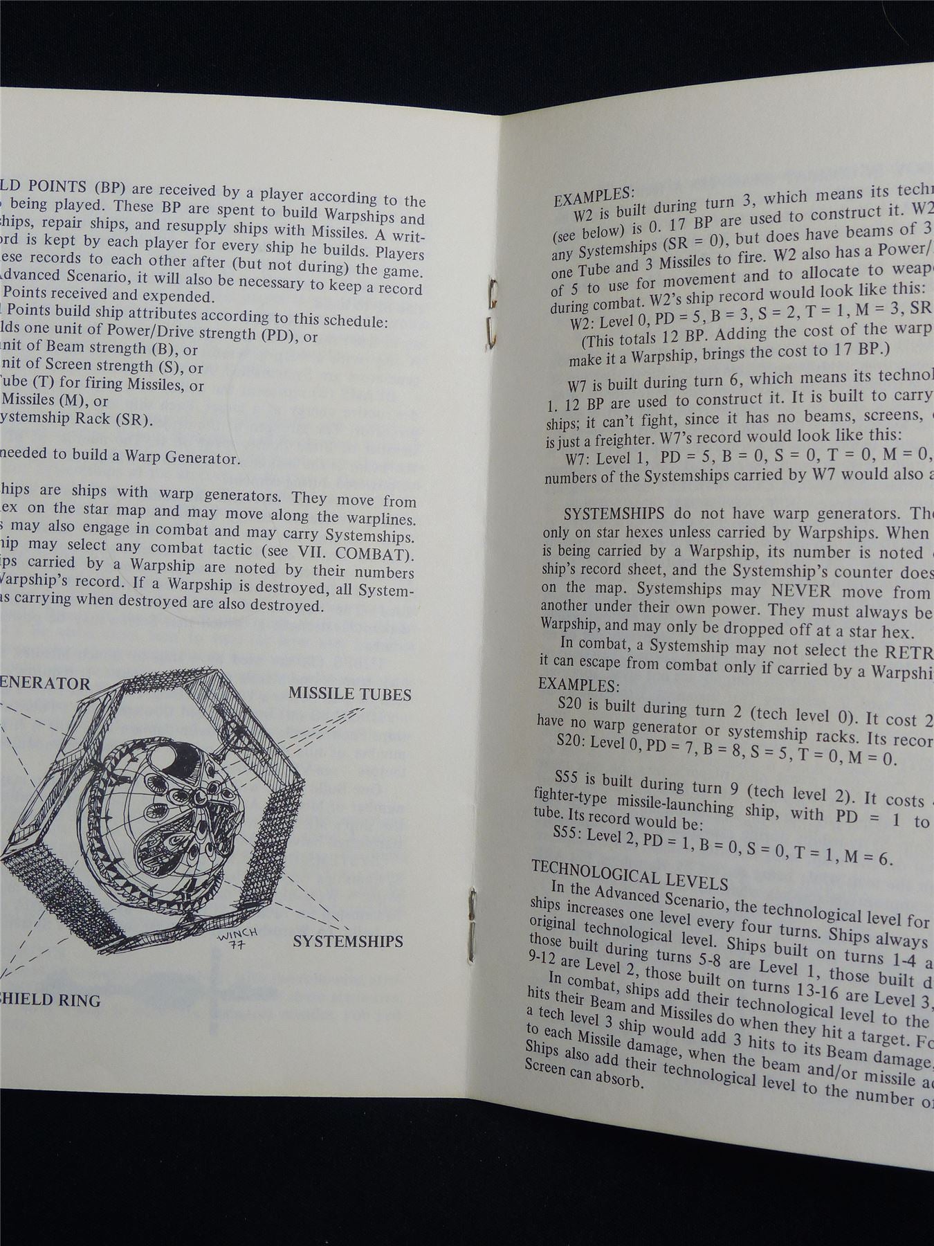WarpWar Microgame 4 Booklet - Metagaming Rulebook Booklet #2VR