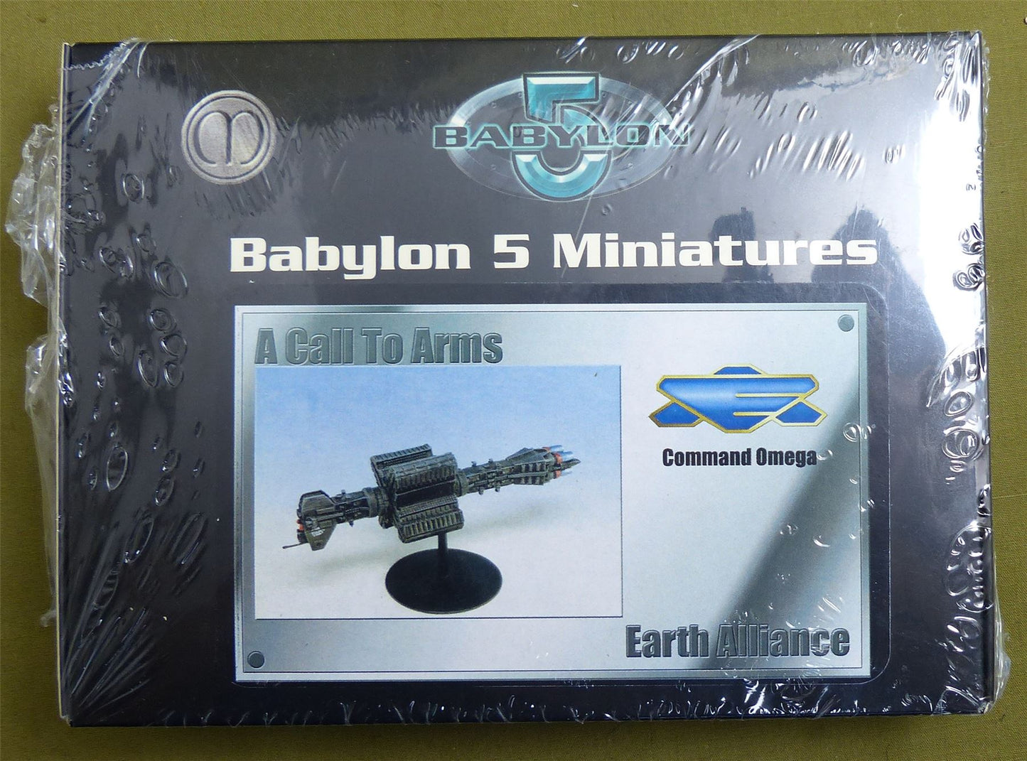 Classic Metal Earth Ailliance: Command Omega sealed box - Babylon 5: Call to Arms Miniatures #2LT