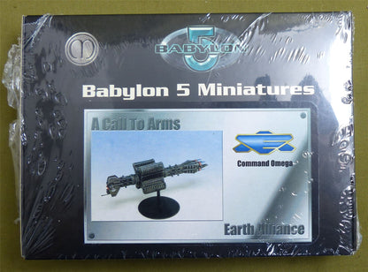 Classic Metal Earth Ailliance: Command Omega sealed box - Babylon 5: Call to Arms Miniatures #2LT