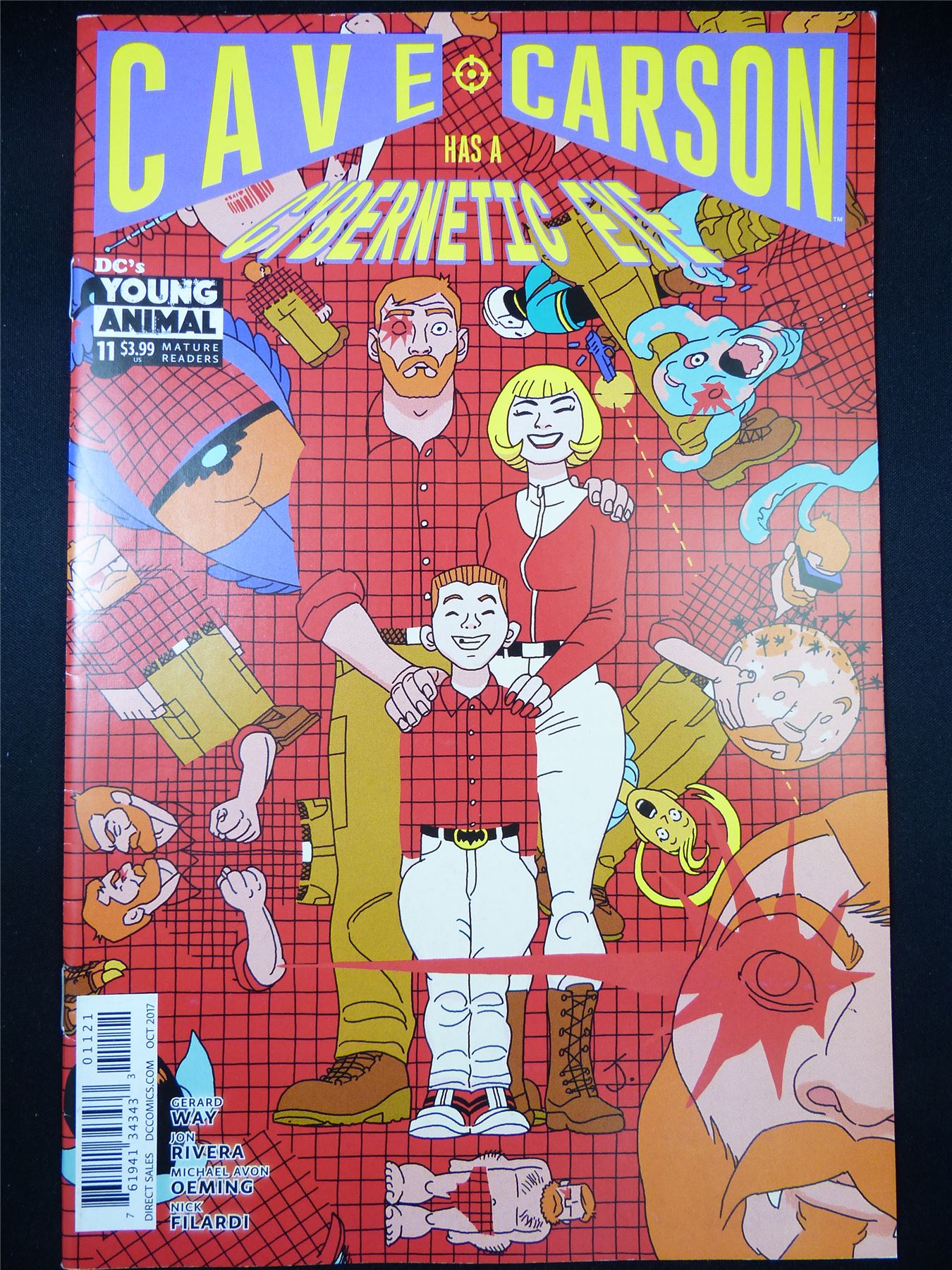 CAVE Carson Has a Cybernetic Eye #11 - DC Comic #39Z