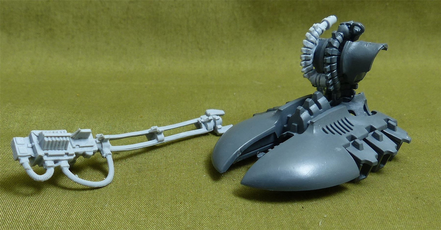 Necron Destroyer with finecast weapon OOP - Necrons - Warhammer 40K #2BA