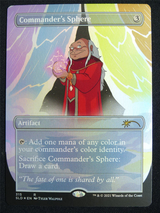 Commander's Sphere Borderless Foil - SLD - Mtg Card #3J7