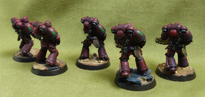 Infernus Squad set of 5 painted - Blood Angels - Warhammer 40K #5C7