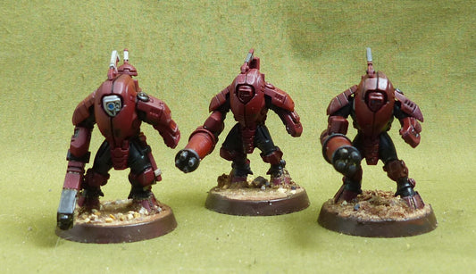 XV25 Stealth Suits painted - Tau Empire - Warhammer 40K #F2