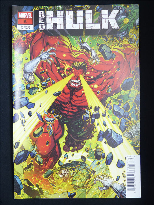 The Red HULK #5 Variant - Marvel Comic #1QL