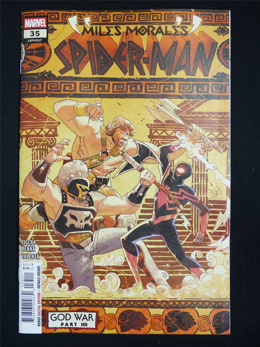 Miles Morales: SPIDER-MAN #35 - Sep 2025 Marvel Comic #1WD