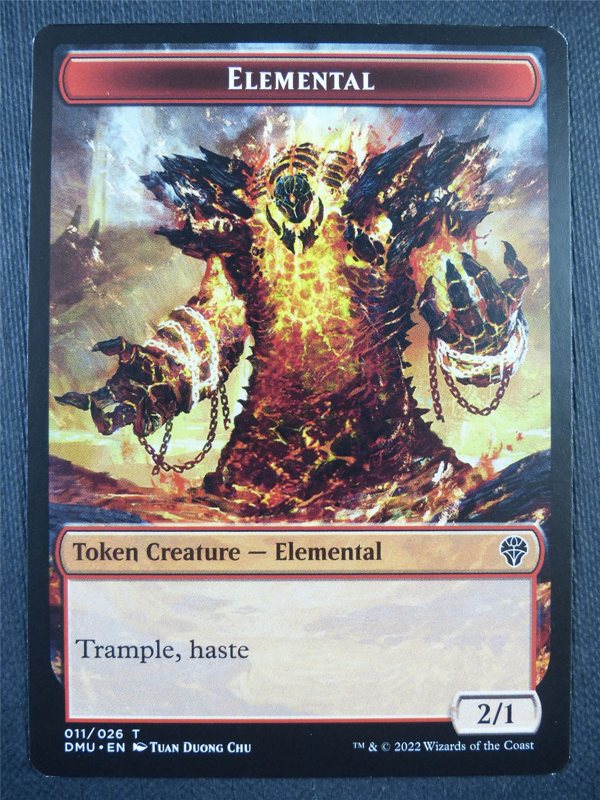Elemental Token - Mtg Card #9AI
