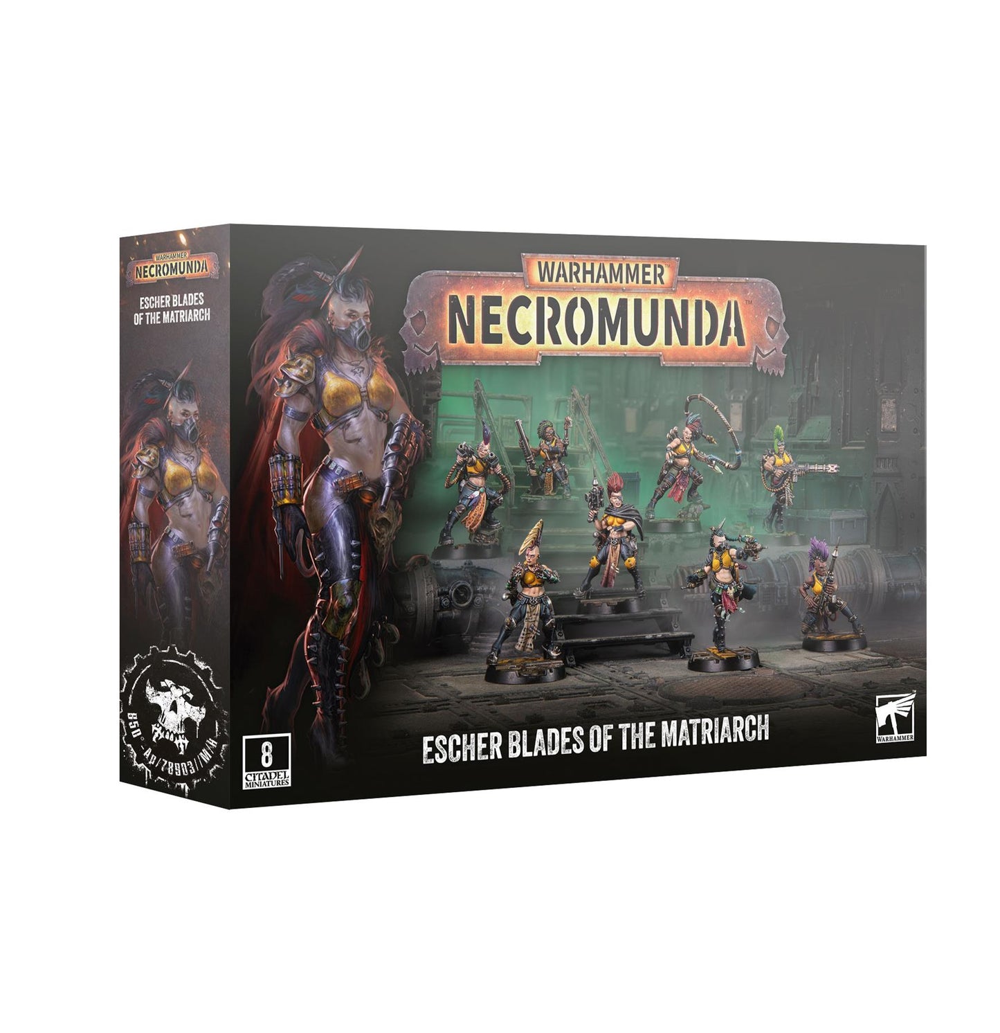 Escher Blades of the Matriarch -  Warhammer: Necromunda Skirmish - Available from 19/09/2026