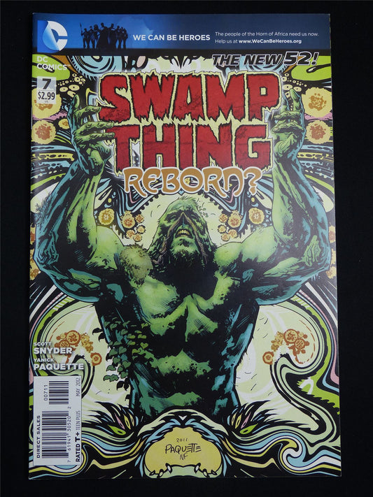 SWAMP Thing #7 New 52! Cvr A - DC Comic #24B