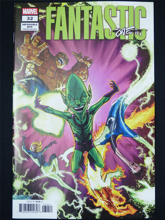 FANTASTIC Four #32 Impossible Variant - Jul 2025 Marvel Comic #PA