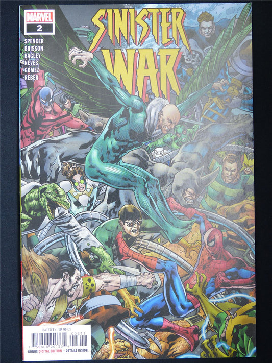 SINISTER War #2 - Marvel Comic #LX