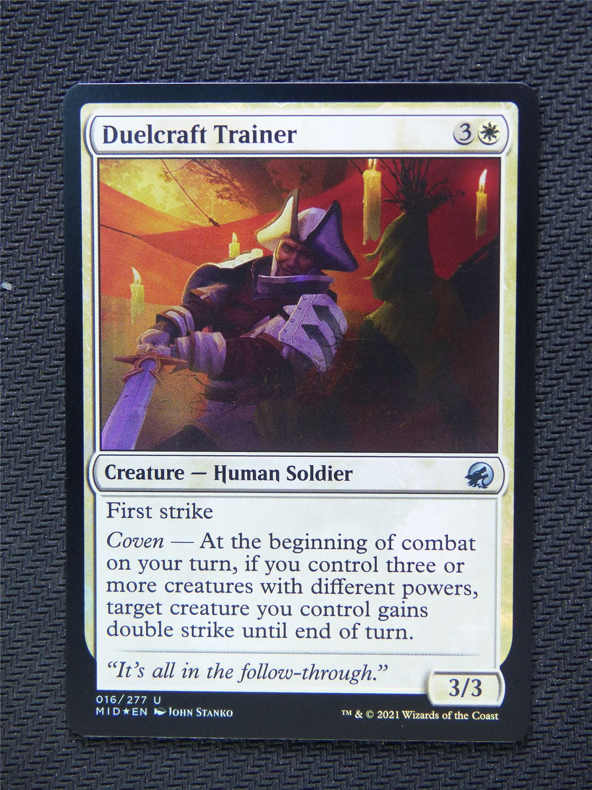 Duelcraft Trainer Foil - Innistrad - Mtg Card #3MS