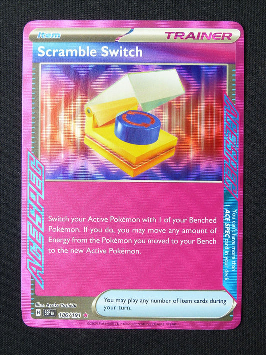 Scramble Switch 186/191 Holo Ace Spec - Pokemon Card #6W4