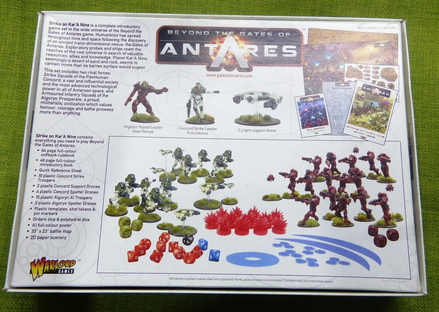 Beyond the Gates of Antares - Strike on Kara Nine Introductory Game #6F
