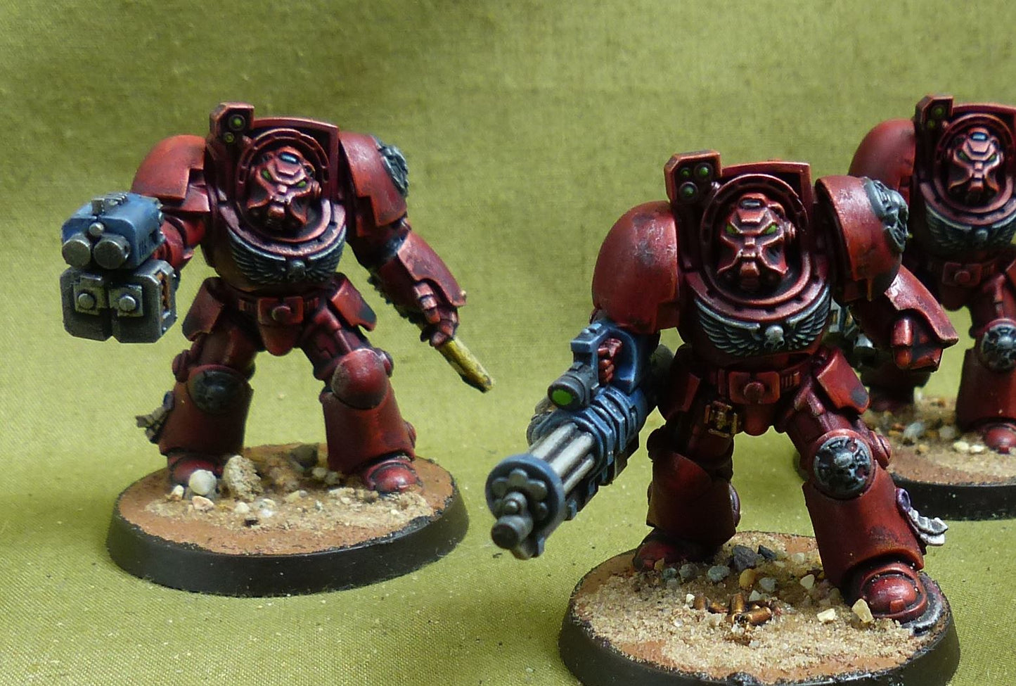 Terminator Squad painted - Blood Angels - Warhammer 40K #5C6