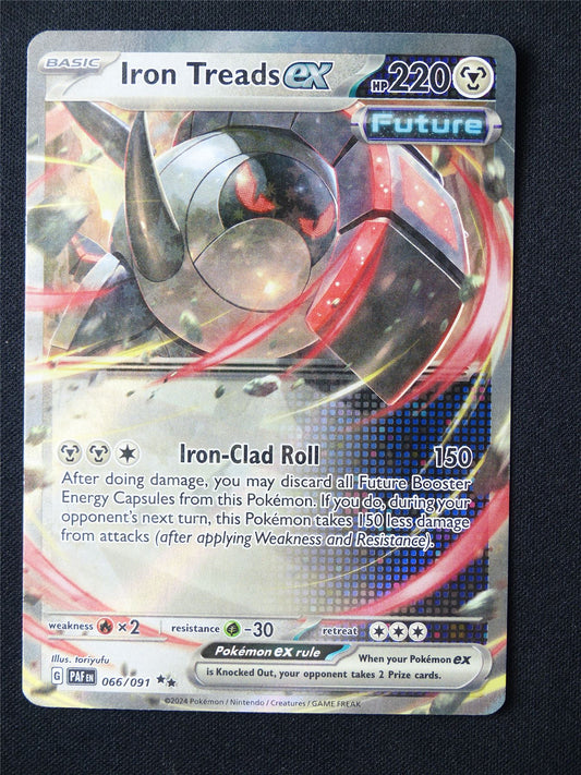Iron Treads EX 066/091 Holo - Pokemon Card #6MB