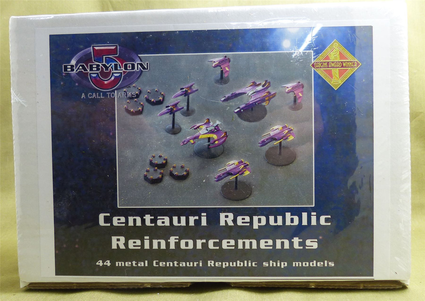 Classic Metal Centauri Republic Reinforcements sealed box set - Babylon 5: Call to Arms Miniatures #2LX