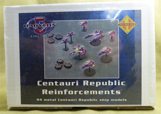 Classic Metal Centauri Republic Reinforcements sealed box set - Babylon 5: Call to Arms Miniatures #2LX
