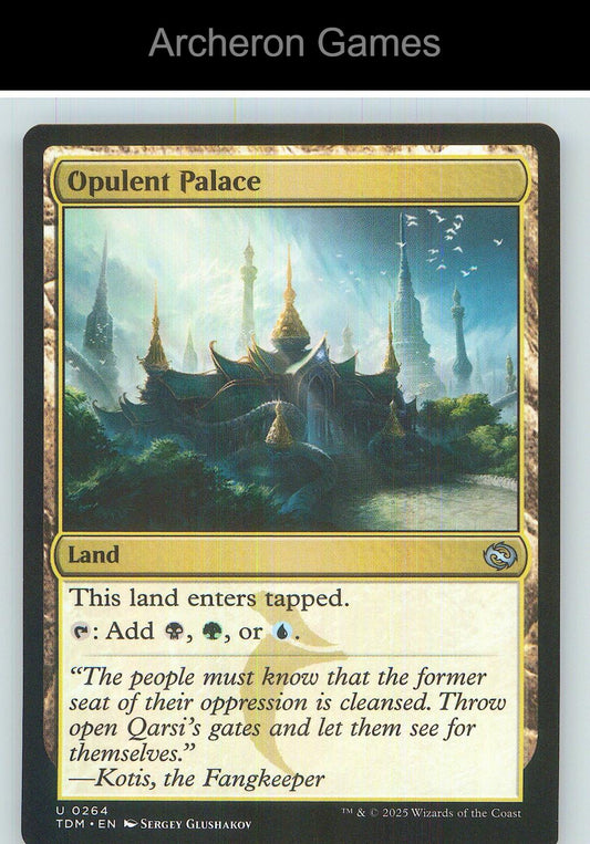Opulent Palace TDM 264 UC MTG Card NM/EX+