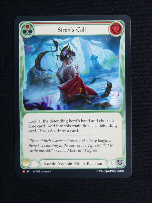 Red Siren's Call M MST009 - Flesh & Blood Card #21Y