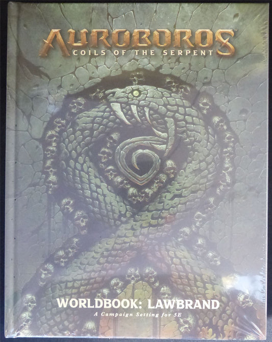 Auroboros Coils of the Serpent: Worldbook Lawbrand Roleplay Book - Titan Hardback #4O