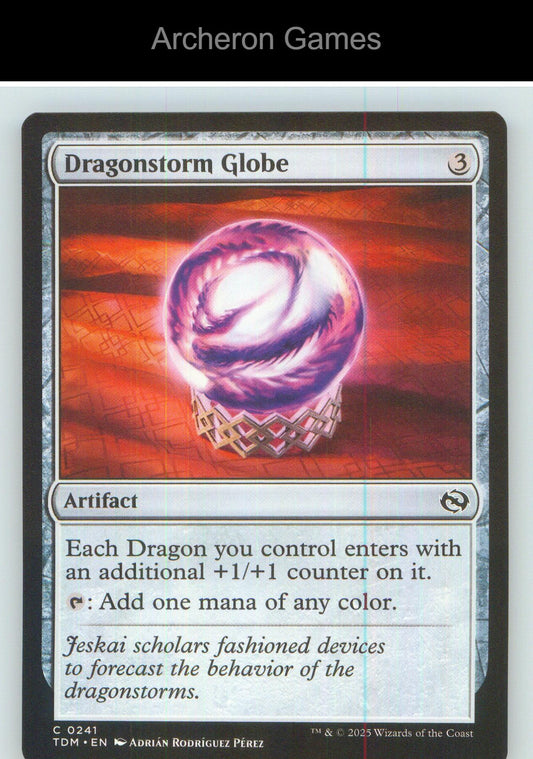 Dragonstorm Globe TDM 241 C MTG Card NM/EX+