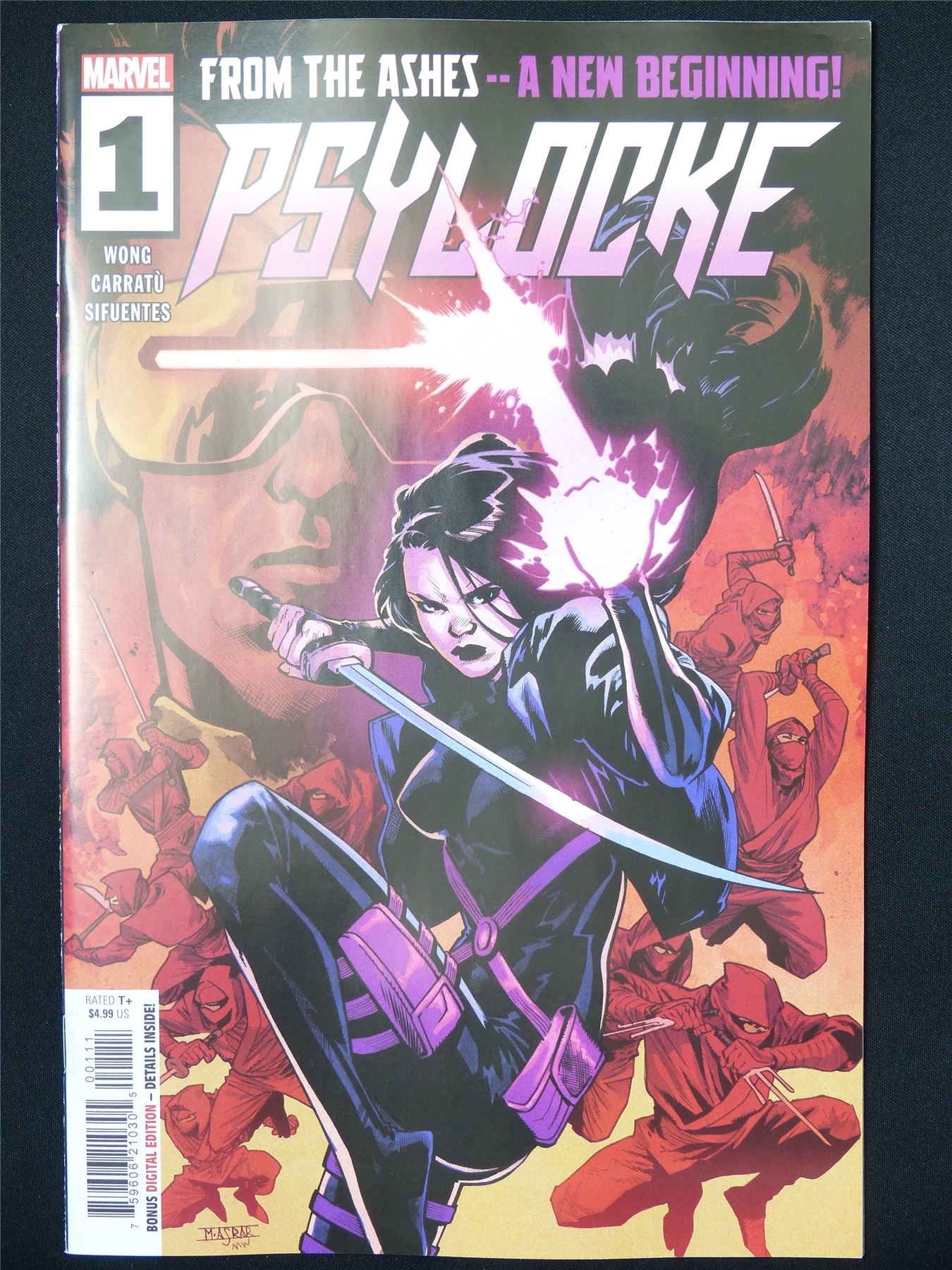 PSYLOCKE #1 - B&B Jan 2025 Marvel Comic #3TI