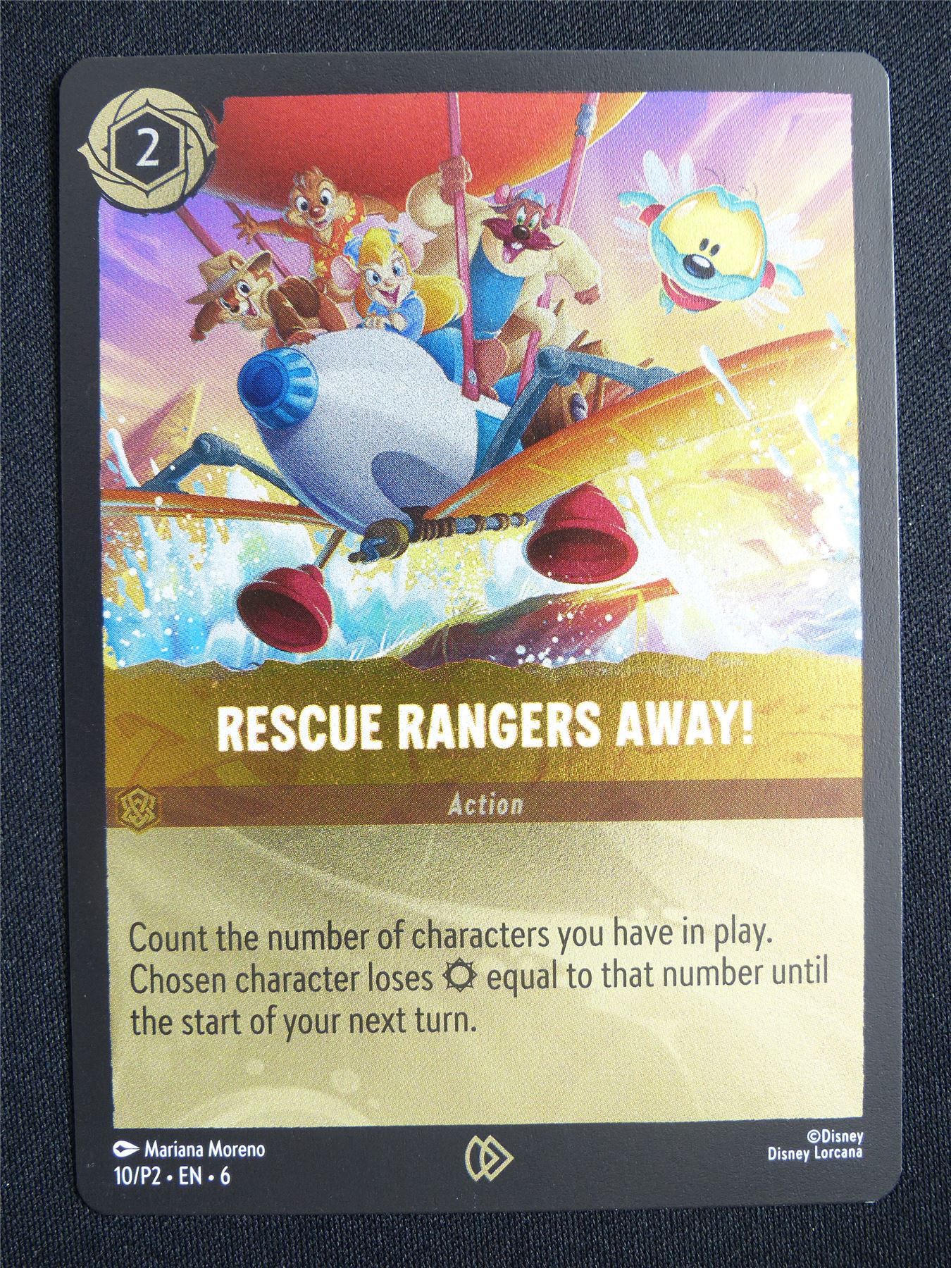 Rescue Rangers Away! 10/P2 Foil - Lorcana Card #13H
