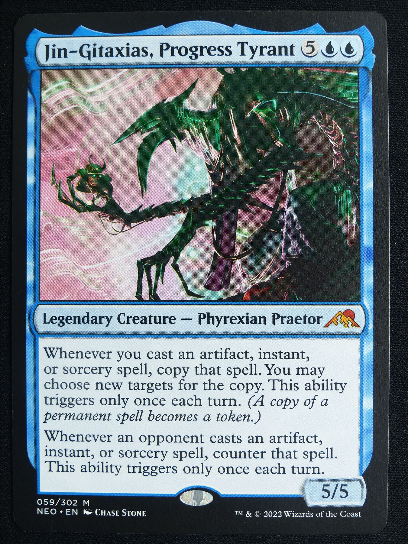 Jin-Gitaxias Progress Tyrant - NEO - Mtg Card #4KR