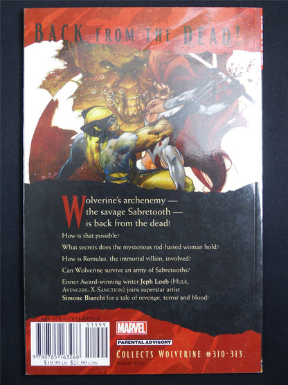 Wolverine: Sabretooth Reborn - Marvel Graphic Softback #4RI