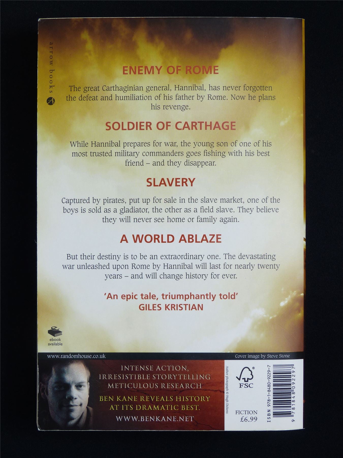 Hannibal: Enemy of Rome - Ben Kale Novel Softback #2LH