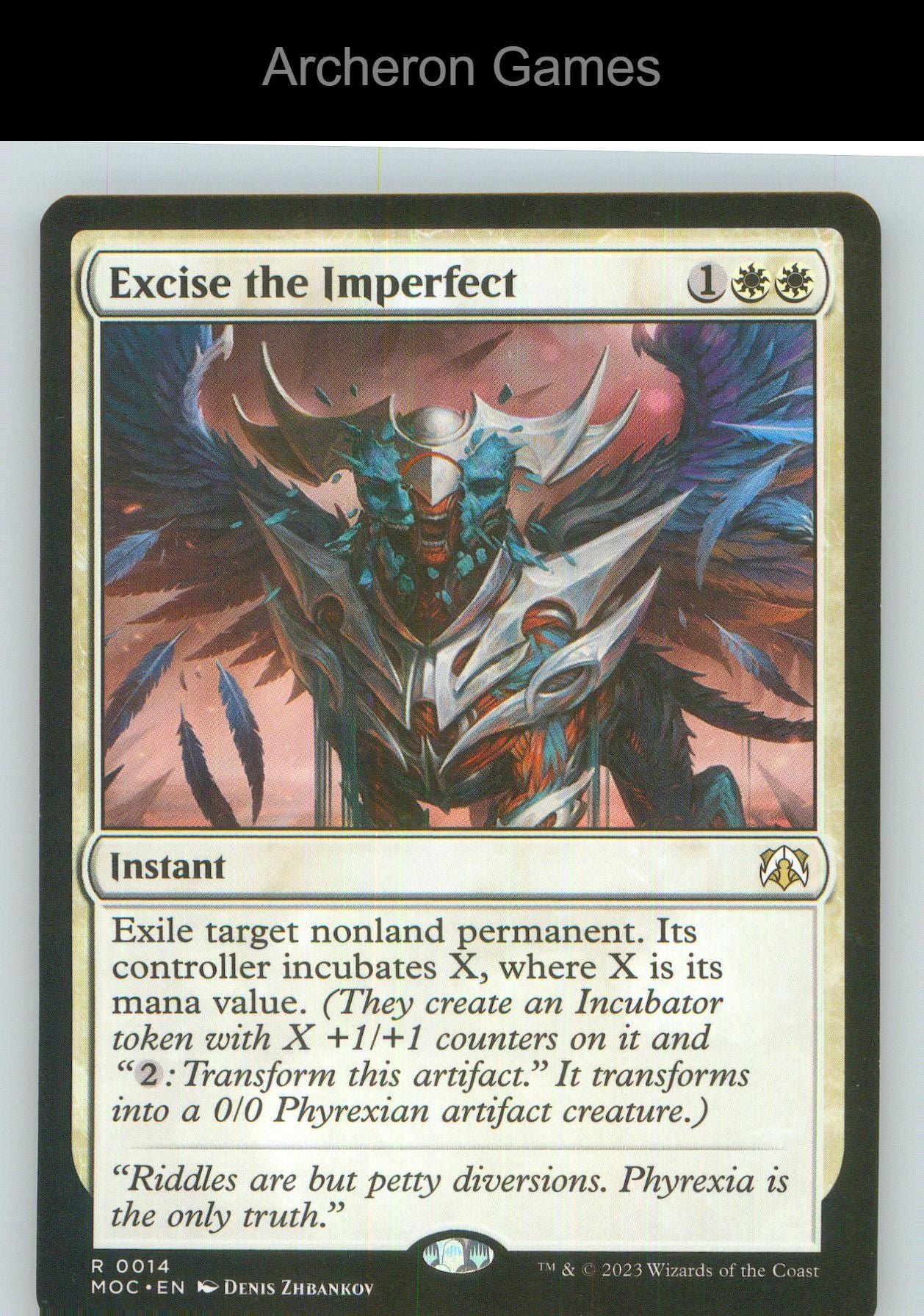 Excise the Imperfect MOC 14 R MTG Card NM/EX+