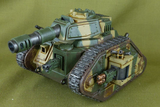 Leman Russ Battle Tank - Astra militarum - Painted - Warhammer AoS 40k #25Z