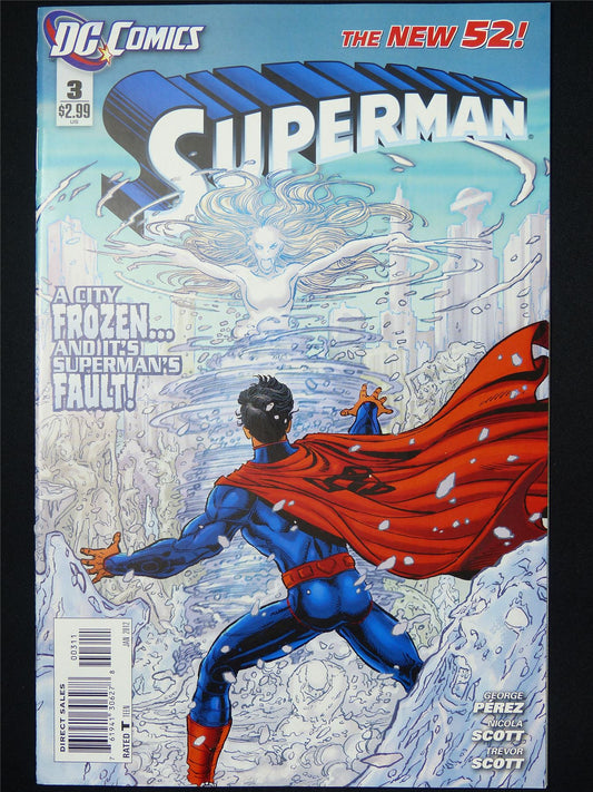 SUPERMAN #3 - B&B DC Comic #85P