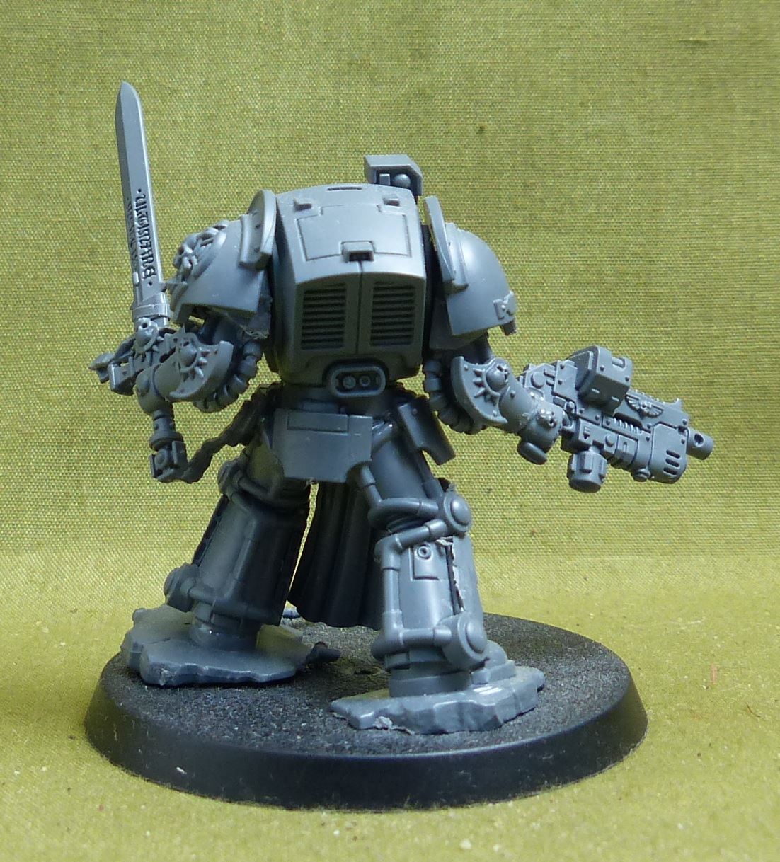 Captain in Terminator Armour - Dark Angels - Warhammer 40K #40S