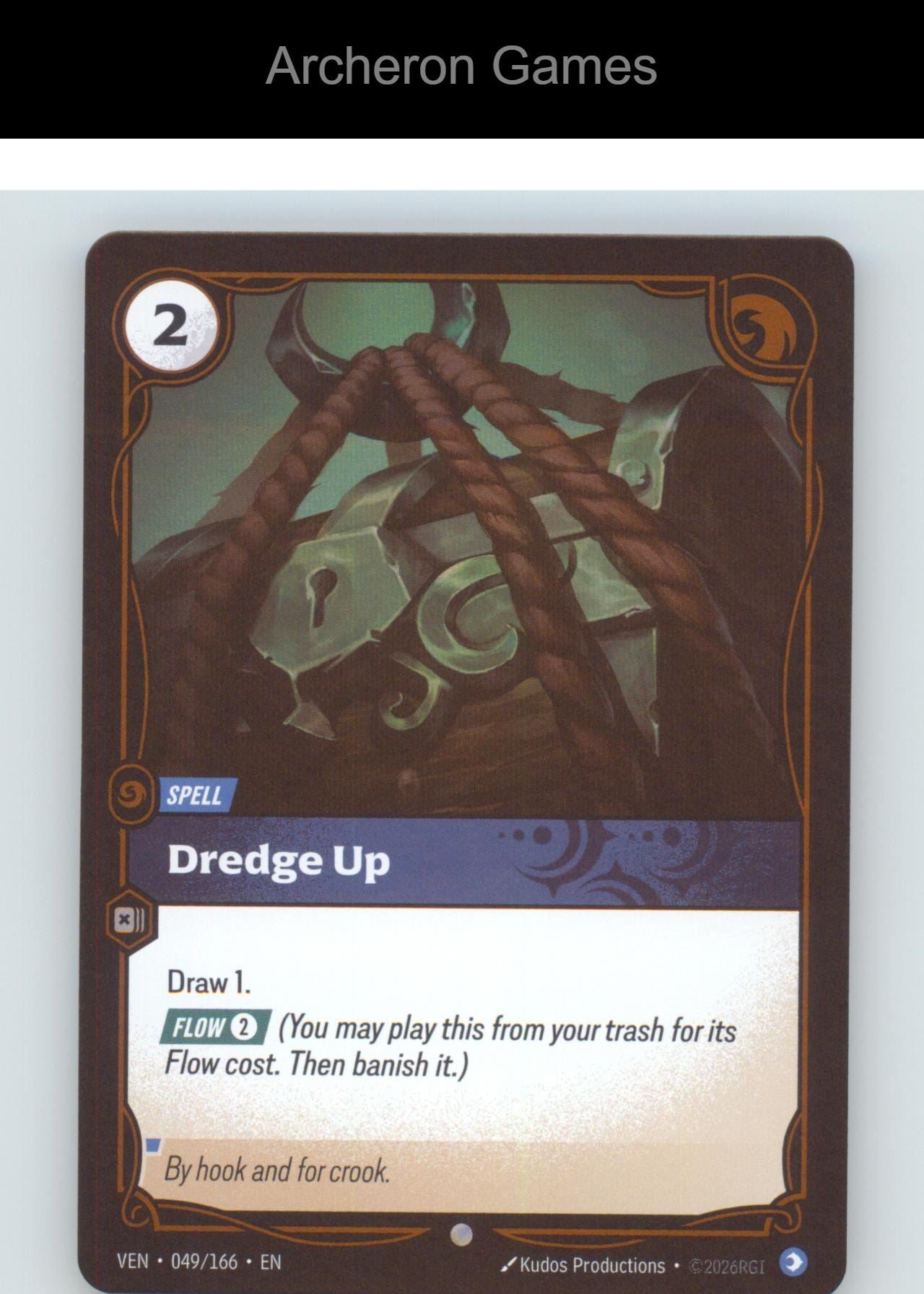 Dredge Up VEN 049/166 C Vendetta Riftbound Card Foil
