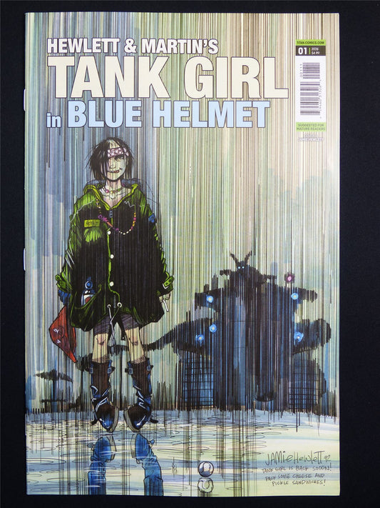 TANK Girl in Blue Helmet #1 Cvr A - Sep 2026 Titan Comic #4B6