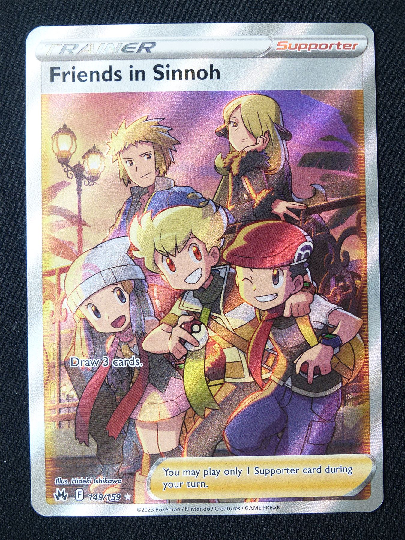 Friends of Sinnoh 149/159 Textured Holo - Pokemon Card #JY