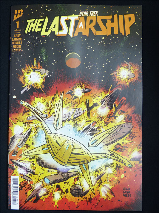 STAR Trek: The Last Starship #1 - Sep 2025 ID Comic #4H6