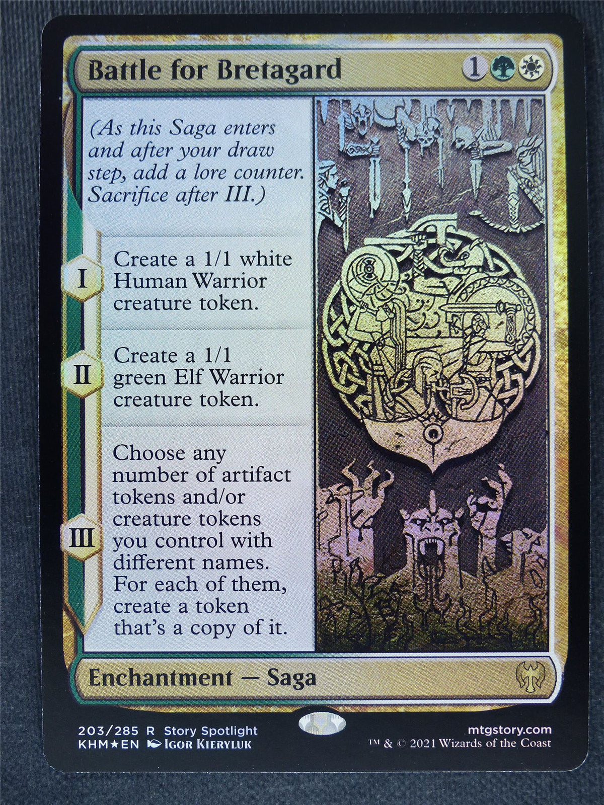 Battle for Bretagard Foil #FS