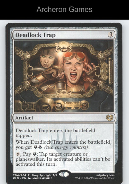 Deadlock Trap 204 R MTG Card Kaladesh