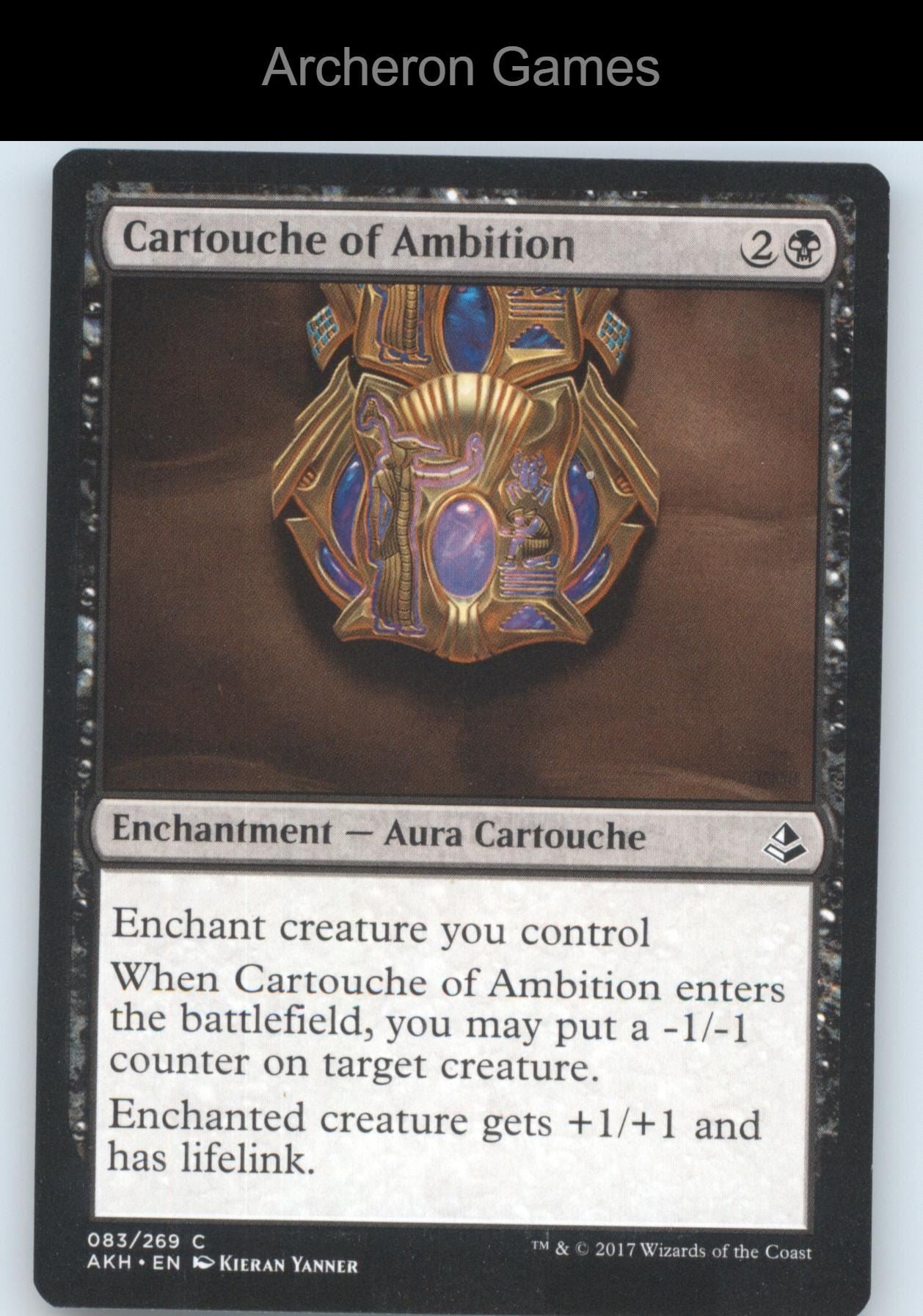 Cartouche of Ambition 83 C MTG Card Amonkhet