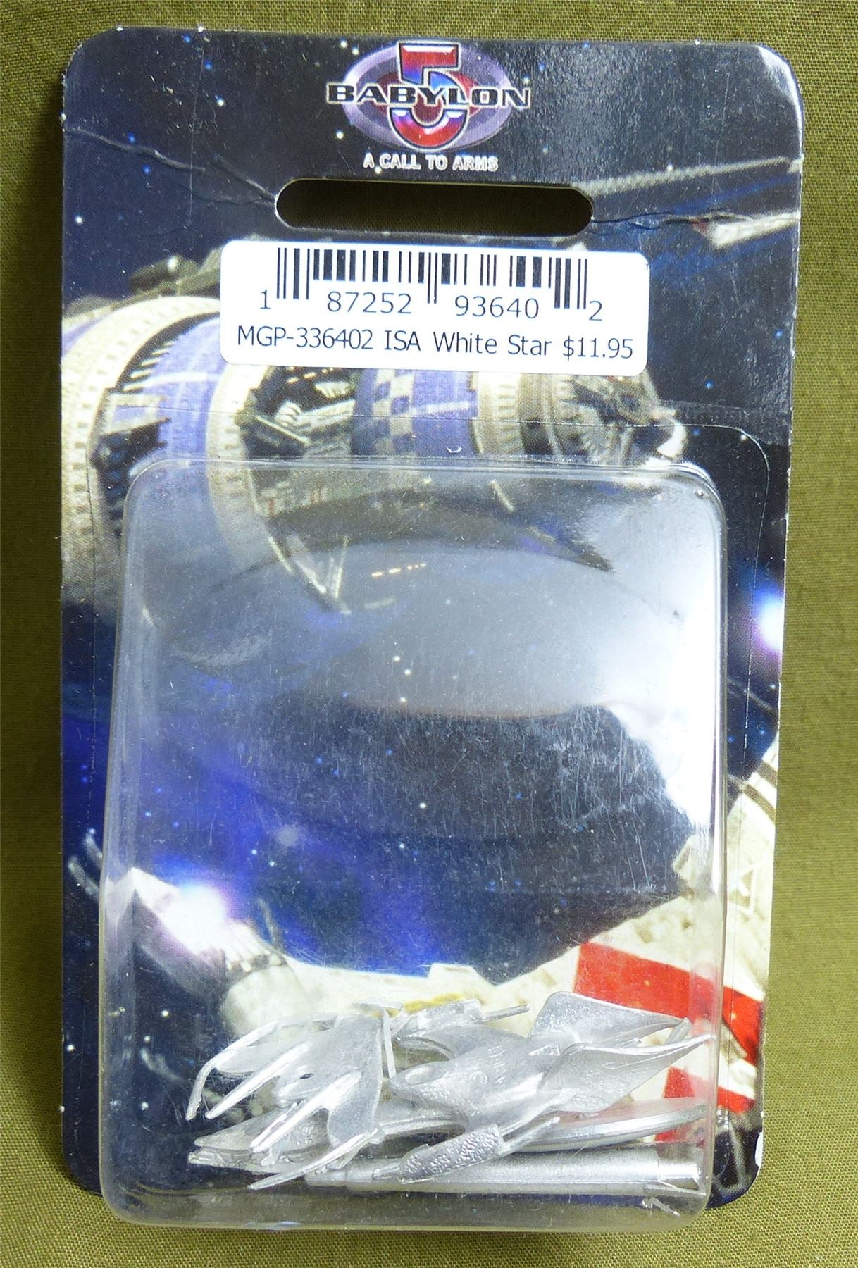 Classic Metal White Star Blister - Babylon 5: Call to Arms Miniatures #2LL