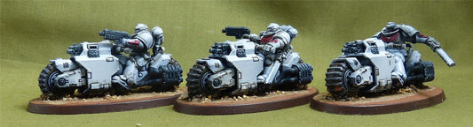 Outriders painted - White Scars - Warhammer 40K #4PM