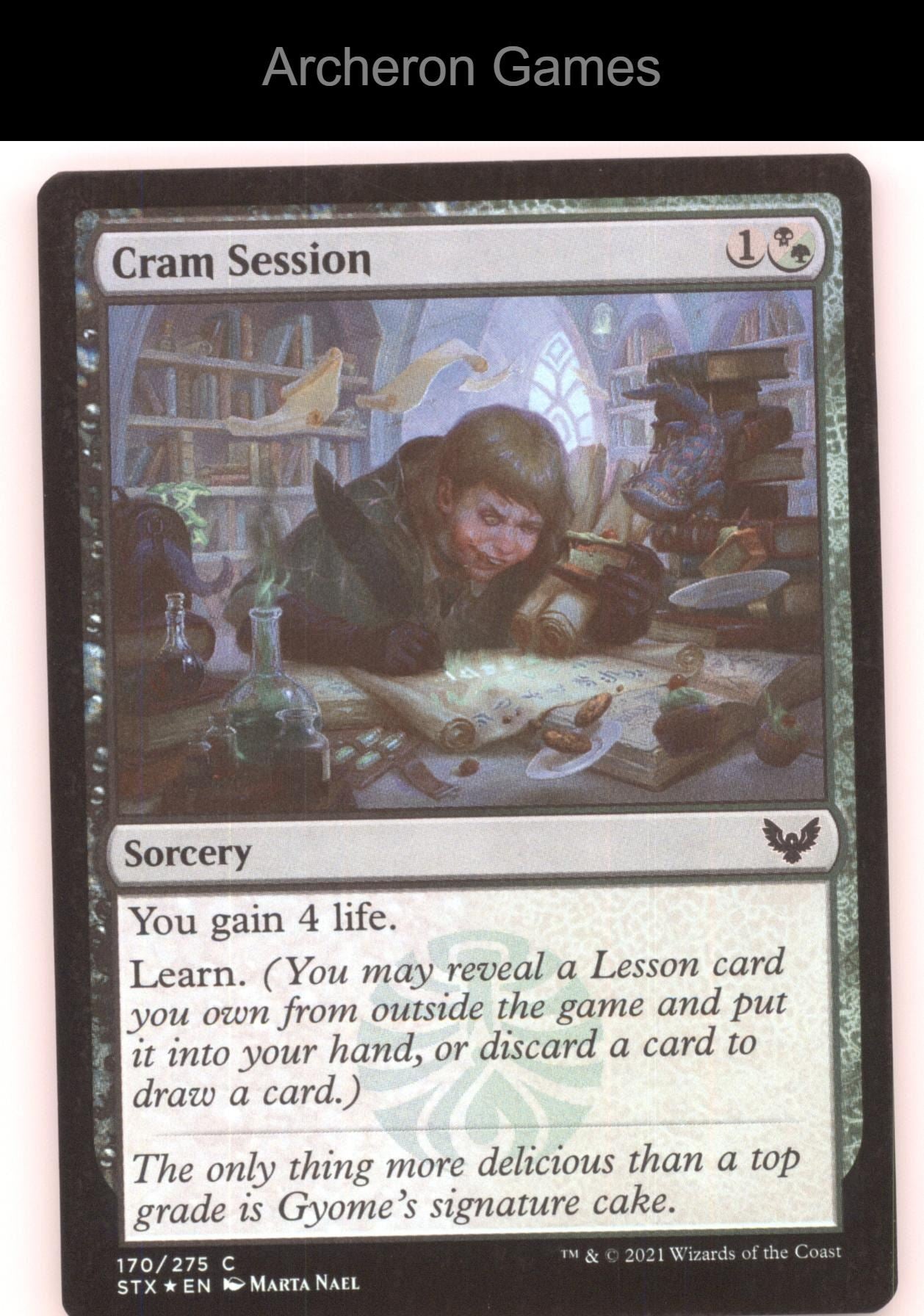Cram Session 170 C MTG Card Strixhaven: School of Mages