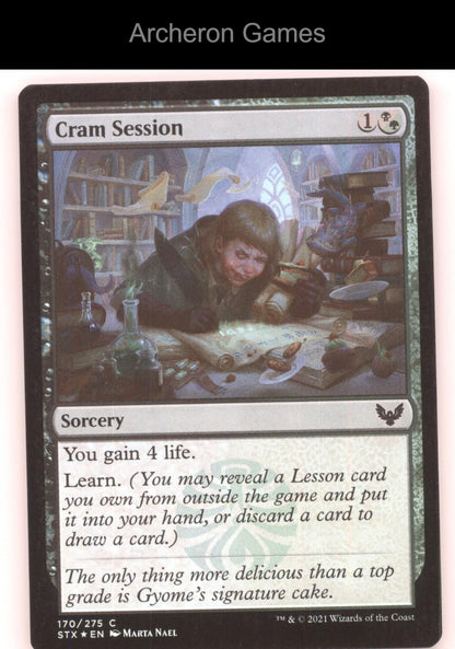 Cram Session 170 C MTG Card Strixhaven: School of Mages