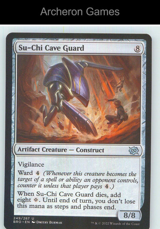 Su-Chi Cave Guard BRO 249 UC MTG Card NM/EX+