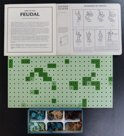 Feudal The Game of Siege and Conquest Boardgame Classic #273