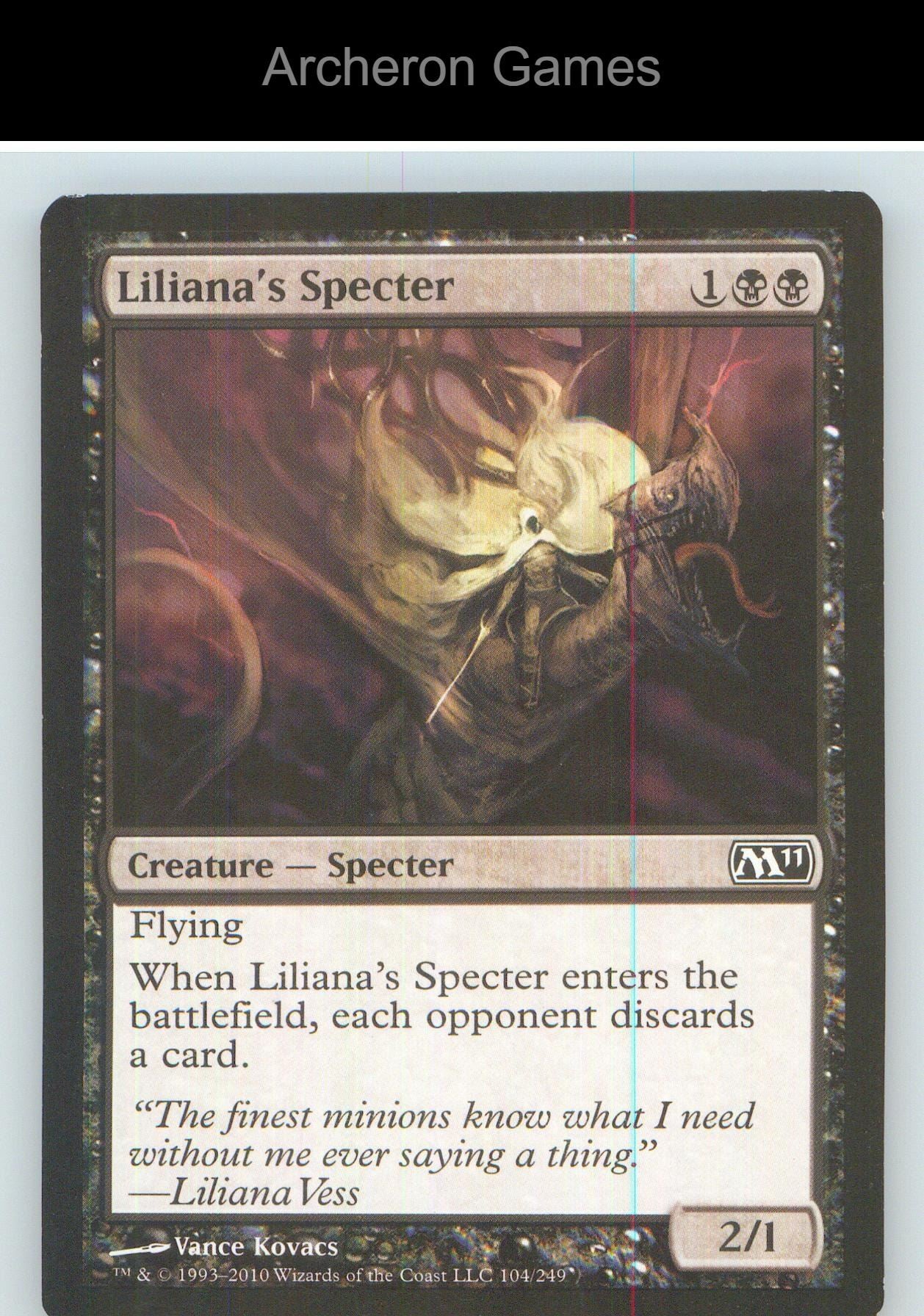 Liliana's Specter PLST 104/249 C MTG Card NM/EX+
